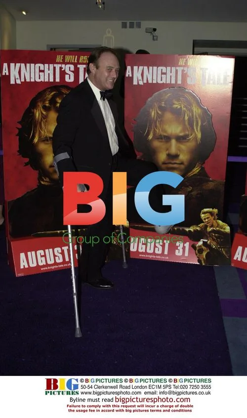 Christopher Cazenove at A Knight's Tale premiere