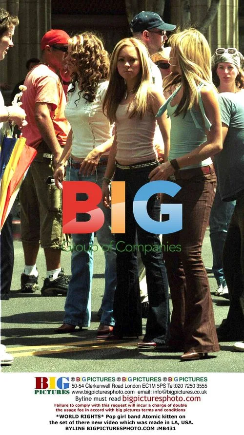 Atomic Kitten Pop Band Video Shoot in LA