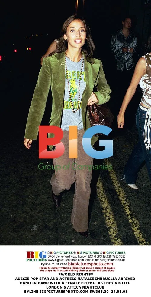 Natalie Imbruglia Visits London Nightclub