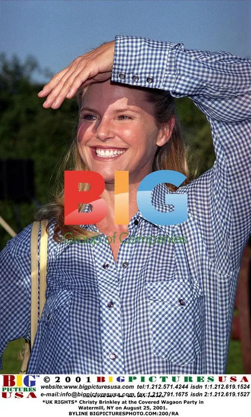 Christy Brinkley at Covered Wagaon Party