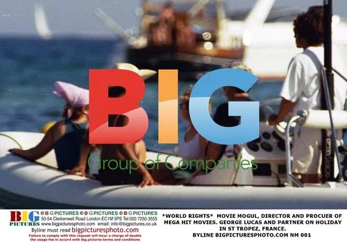 George Lucas on Holiday in St Tropez