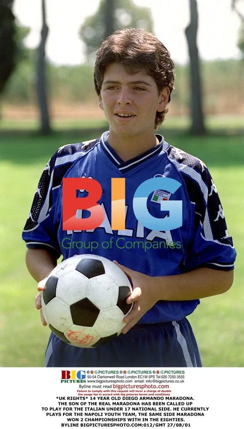 14 Year Old Diego Maradona Jr.