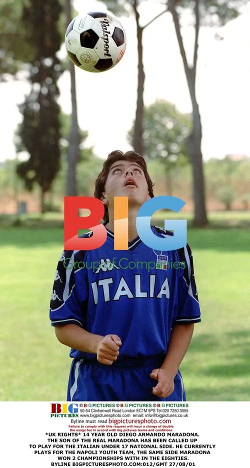 Diego Armando Maradona Jr. Called Up for Italy U17