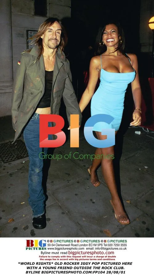 Iggy Pop and Young Friend