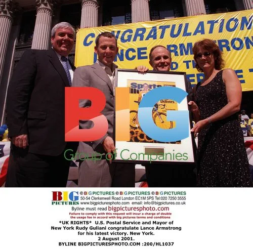 Lance Armstrong Congratulated by NYC Mayor