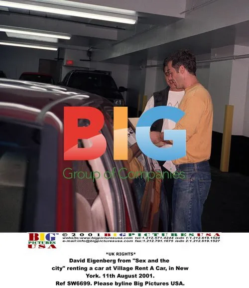 David Eigenberg rents car in New York