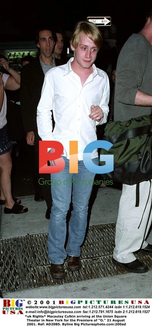 Macaulay Culkin at "O" Premiere