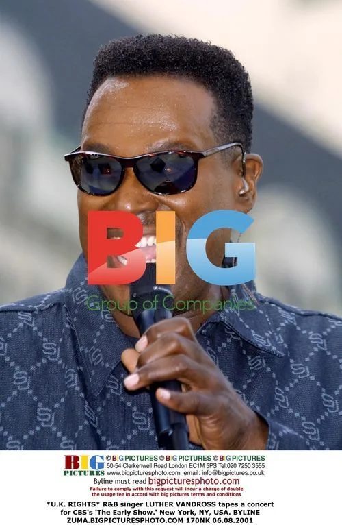 Luther Vandross tapes concert for 'The Early Show'