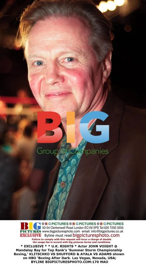 John Voight at Mandalay Bay for Boxing Match
