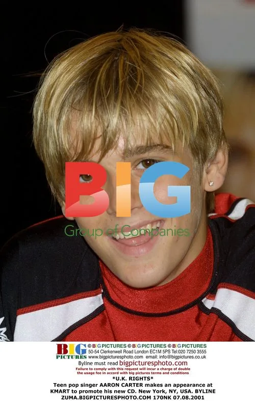 Aaron Carter Promotes CD at Kmart