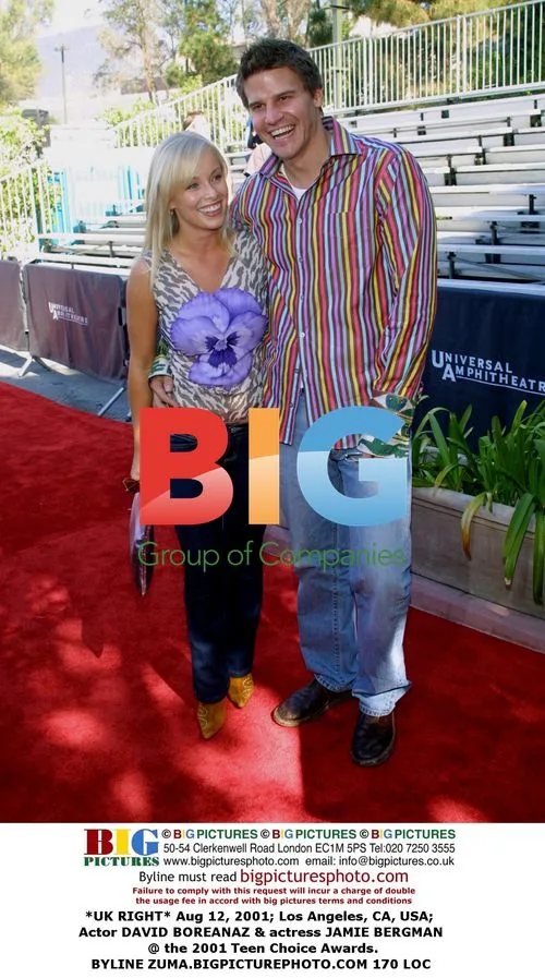 Boreanaz and Bergman at 2001 Teen Choice Awards