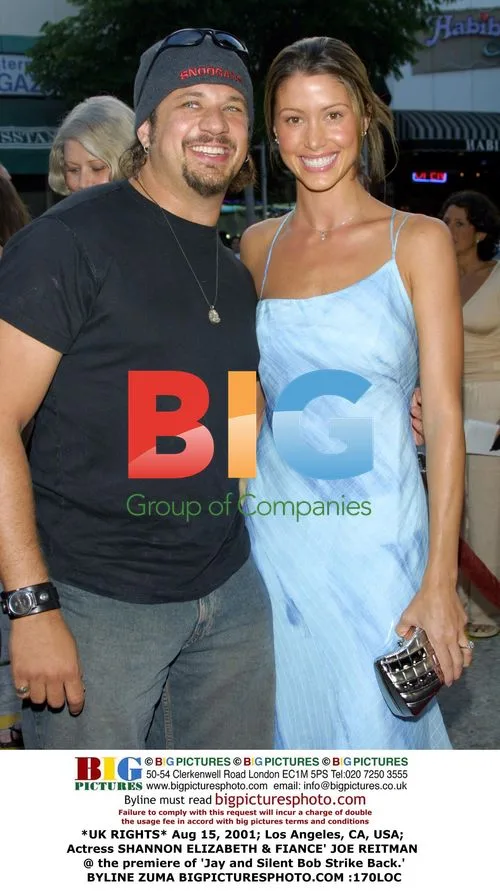 Shannon Elizabeth & Joe Reitman at 'Jay and Silent Bob Strike Back' Premiere