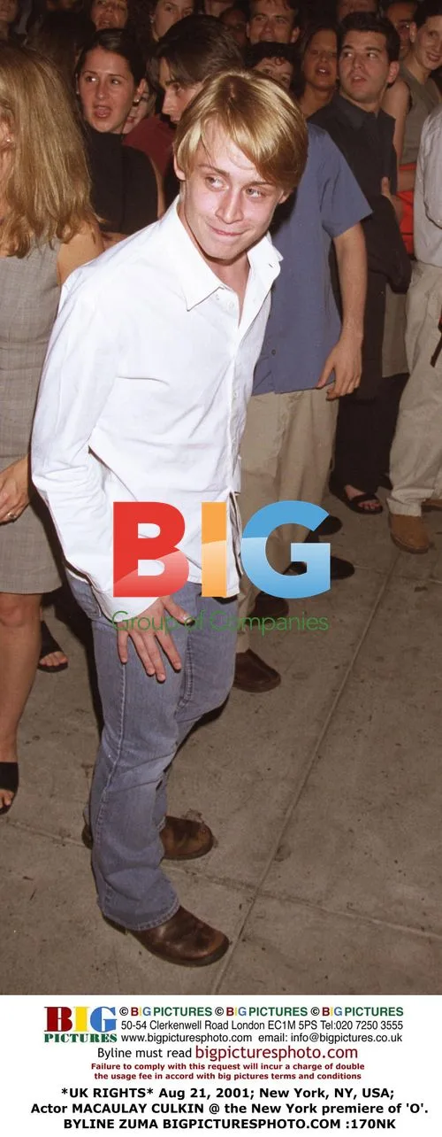 Macaulay Culkin at NY Premiere of 'O'