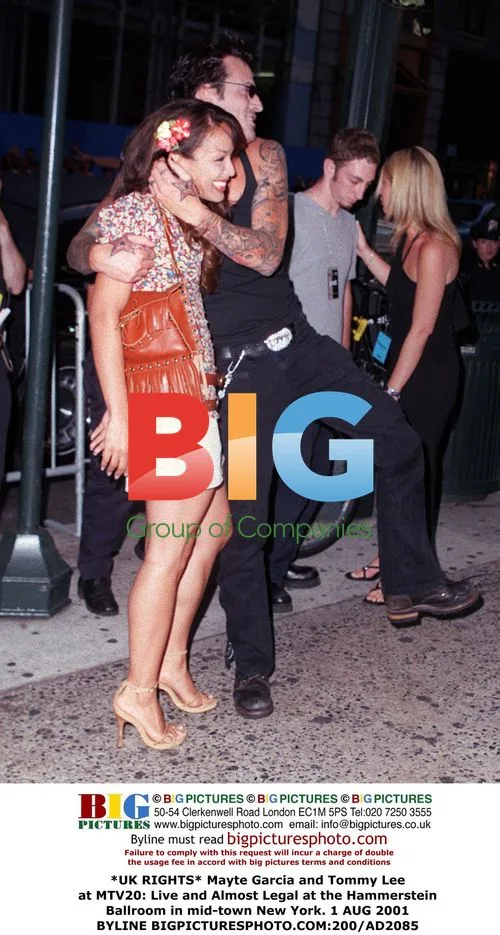 Mayte Garcia and Tommy Lee at MTV20 Event