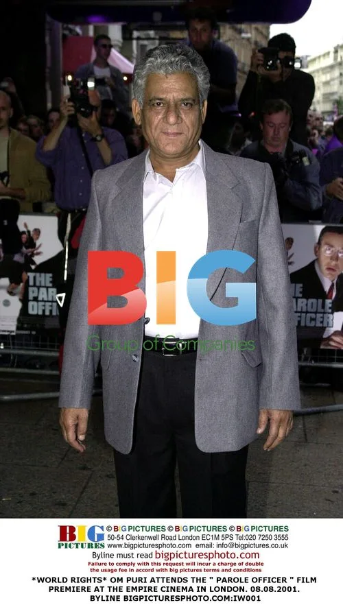 Om Puri at "Parole Officer" premiere
