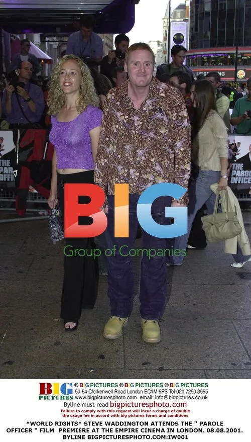 Steve Waddington at "Parole Officer" Premiere