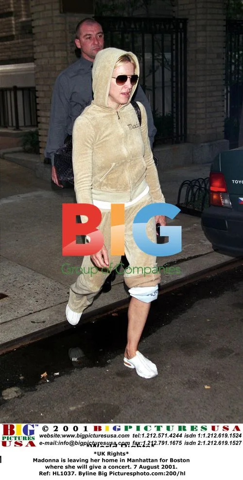 Madonna Leaving Manhattan Home for Boston Concert