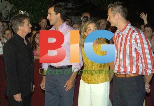 Prince Felipe and Dukes of Palma at Van Morrison concert