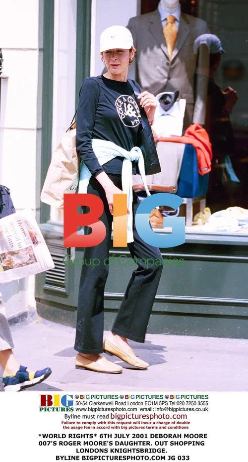 Deborah Moore out shopping in Knightsbridge