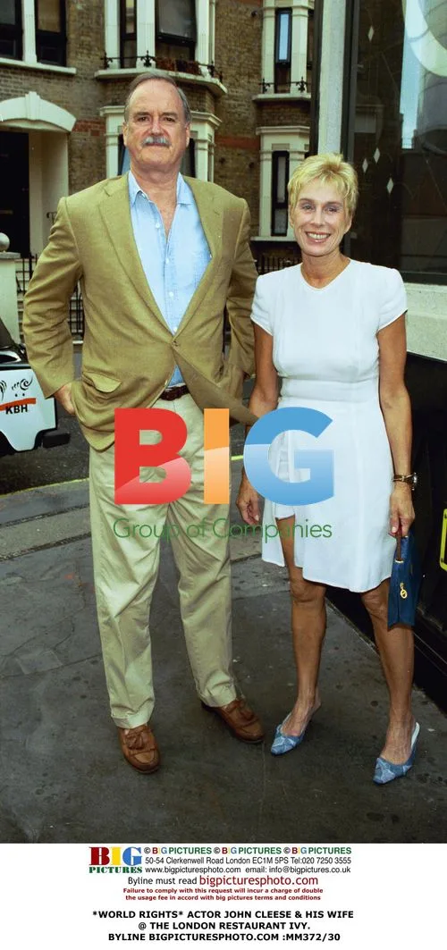 John Cleese and Wife at London's Ivy Restaurant