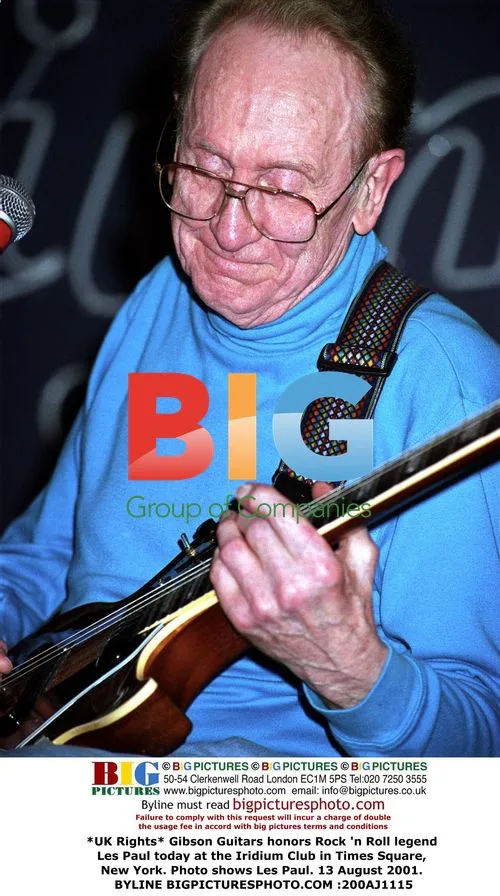 Gibson Guitars honors Les Paul at Iridium Club