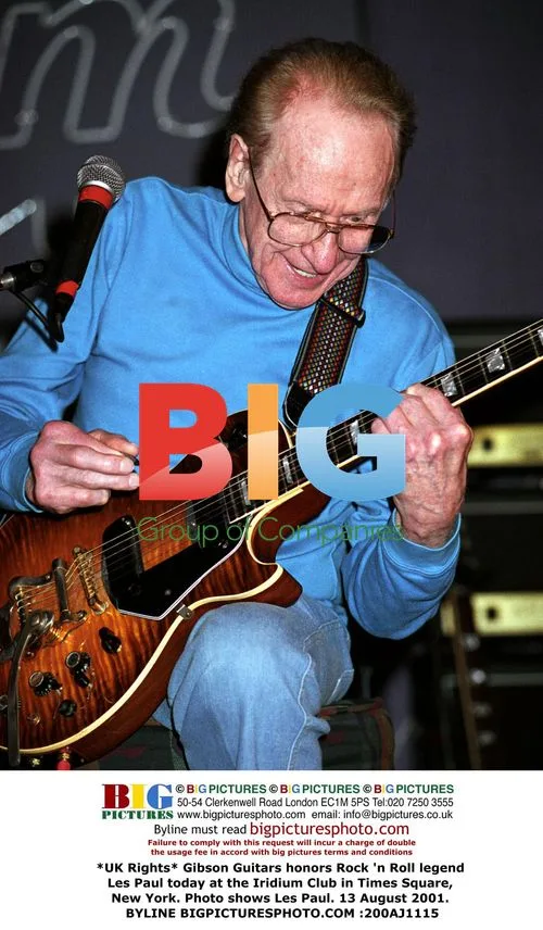 Gibson Guitars Honors Les Paul at Iridium Club