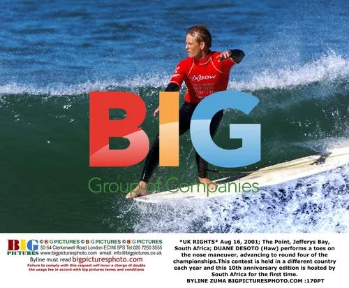 Duane DeSoto Surfs in South Africa