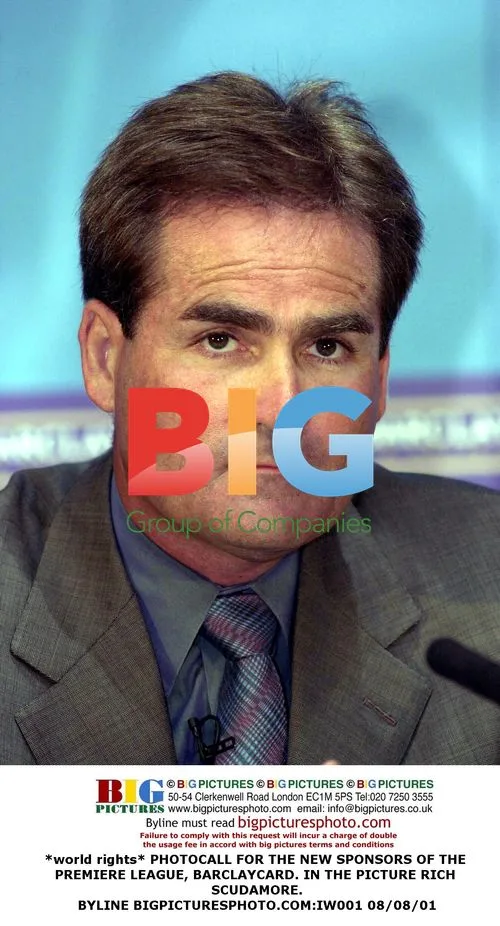 Richard Keys at Premiership Sponsor Photocall