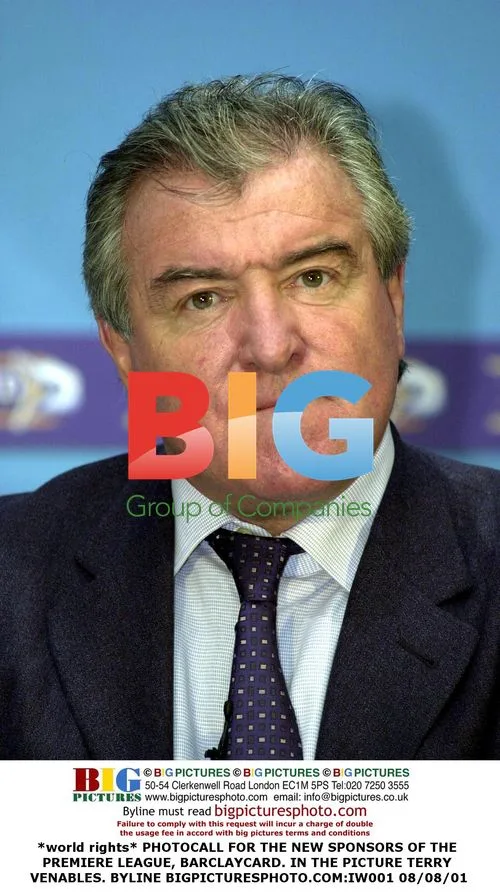 Terry Venables at Premier League Photocall