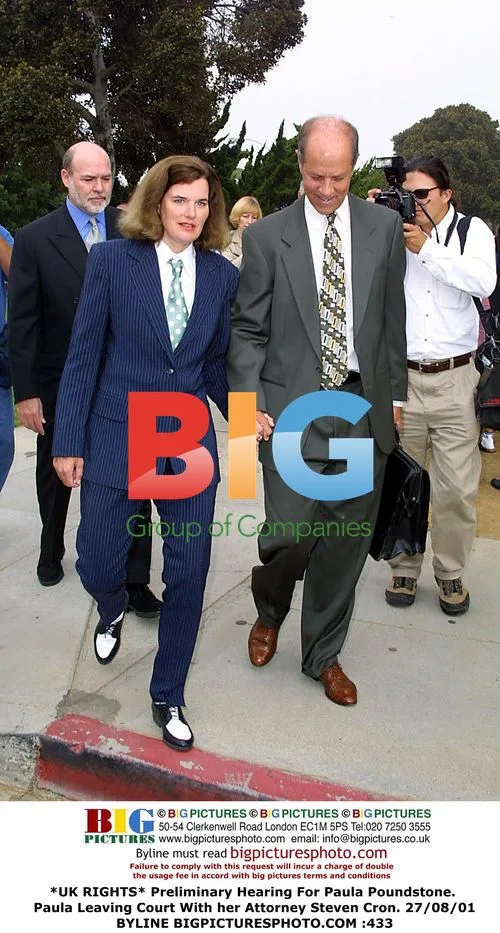 Paula Poundstone Leaving Court