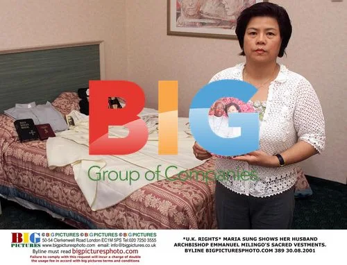 Maria Sung Shows Husband's Sacred Vestments