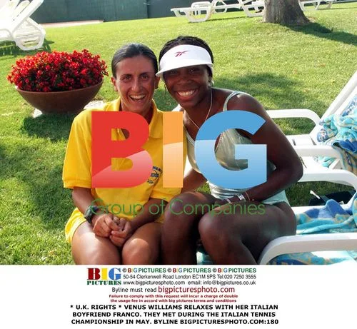 Venus Williams with Boyfriend Franco