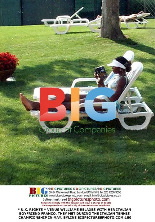 Venus Williams with boyfriend Franco