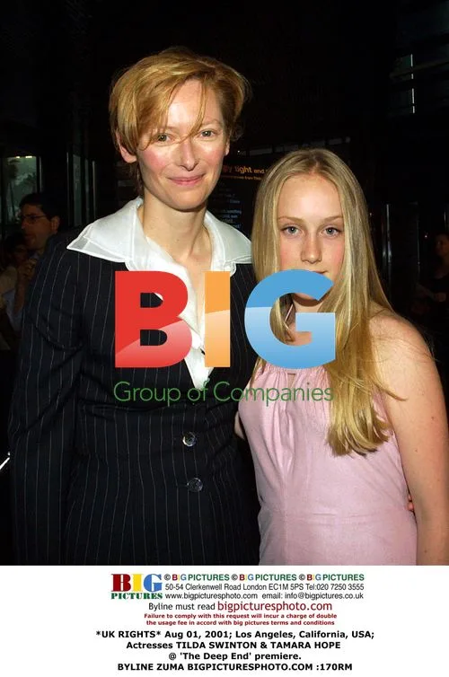 Tilda Swinton & Tamara Hope at 'The Deep End' Premiere