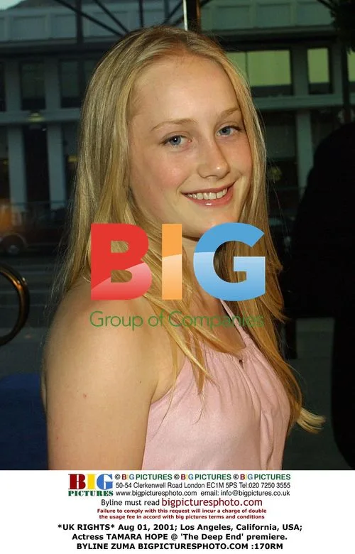 Actress Tamara Hope at 'The Deep End' premiere