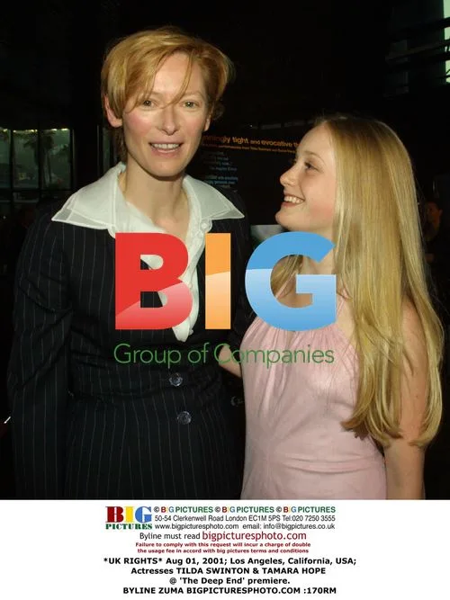 Tilda Swinton & Tamara Hope at 'The Deep End' premiere