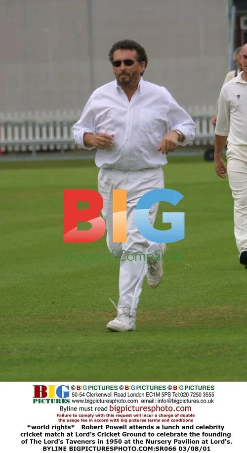 Robert Powell at Lord's Cricket Match
