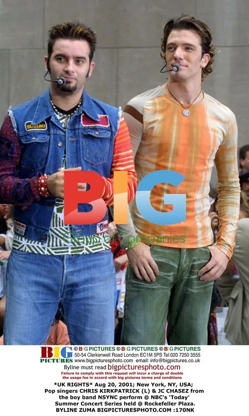 NSYNC Singers Perform at NBC's 'Today' Summer Concert