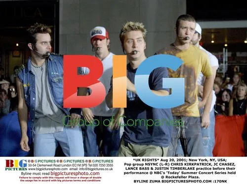 NSYNC Practice for NBC Today Concert