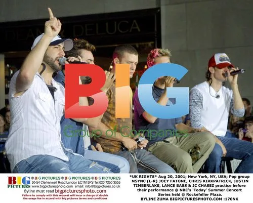 NSYNC Rehearsal for 'Today' Concert