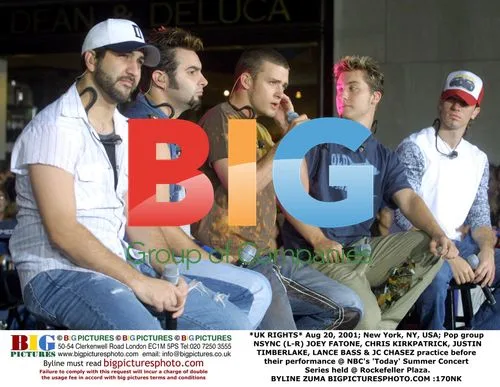 NSYNC Performs at NBC's 'Today' Summer Concert