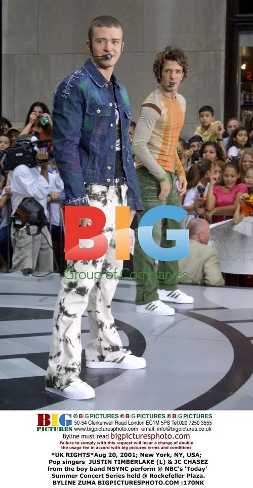 NSYNC Performs at NBC 'Today' Summer Concert