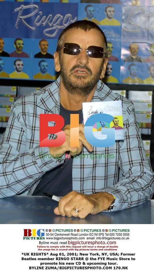 Ringo Starr Promotes New CD & Tour