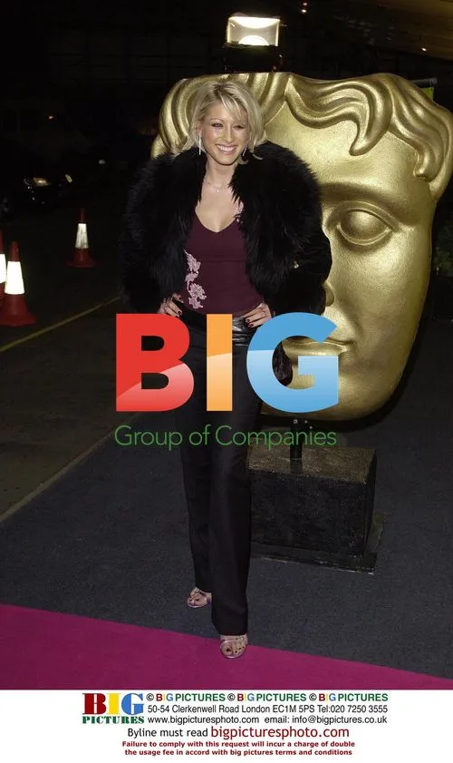 Dani Behr at BAFTA children's TV awards