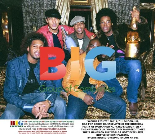 Damage R&B Group at Al Fayed Birthday