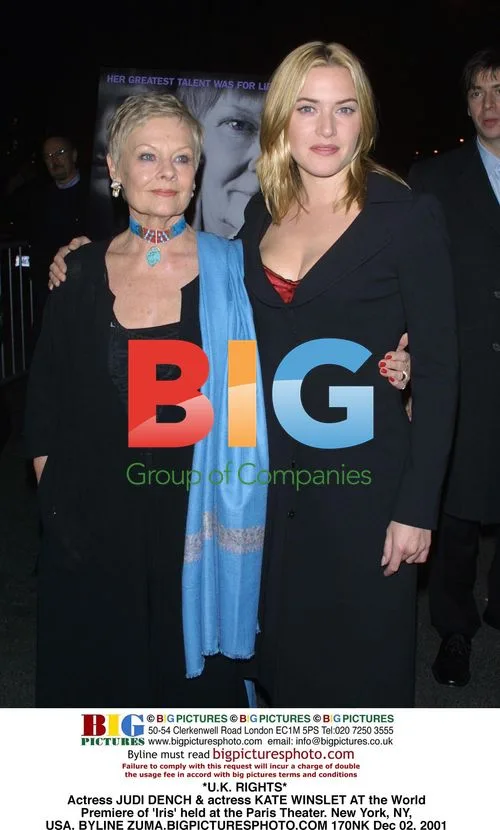 Judi Dench and Kate Winslet at 'Iris' Premiere