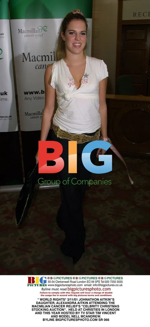 Alexandra Aitkin at Celebrity Christmas Stocking Auction