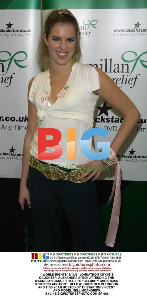 Nell McAndrew at Celebrity Christmas Stocking Auction