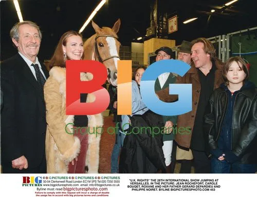 Celebrity Group at Versailles Horse Show