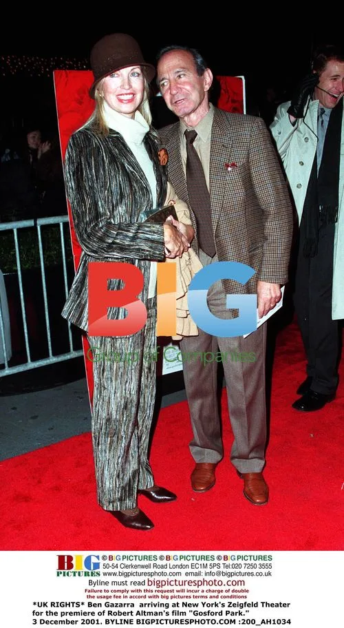 Ben Gazarra at Gosford Park premiere